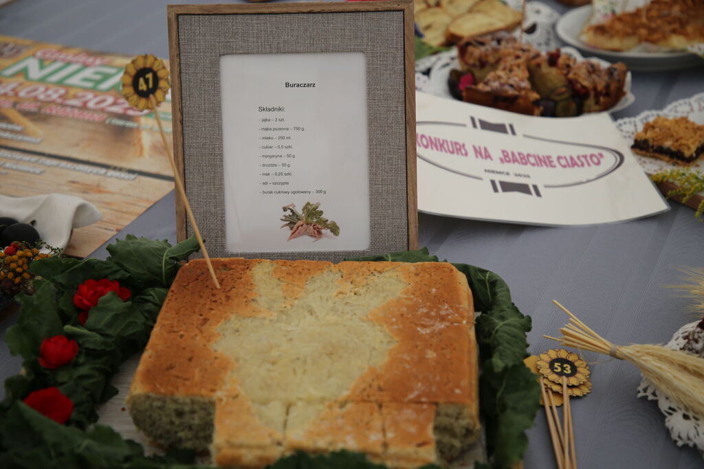 Dożynki Gminy Niemce 2025 - konkurs Babcine Ciasto