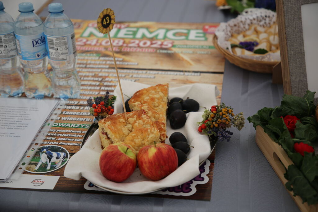 Dożynki Gminy Niemce 2025 - konkurs Babcine Ciasto