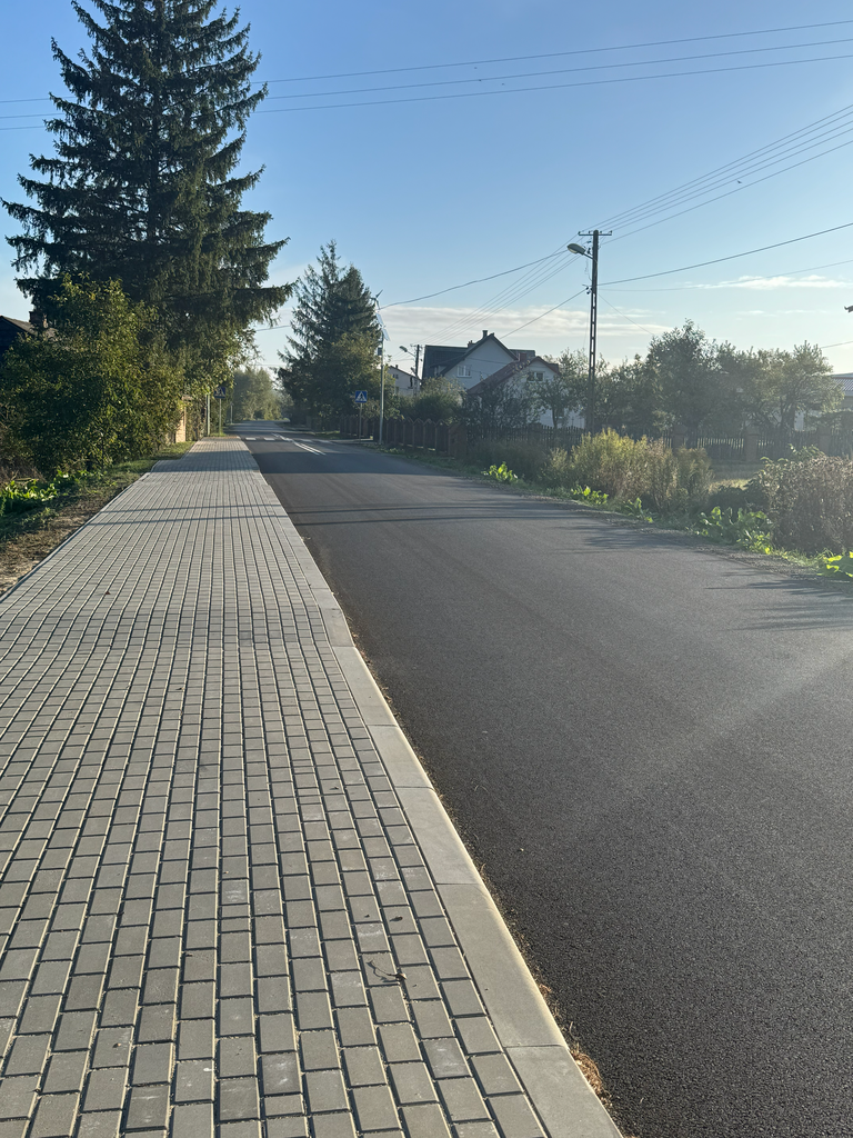Przebudowa drogi gminnej 106092L w Nasutowie