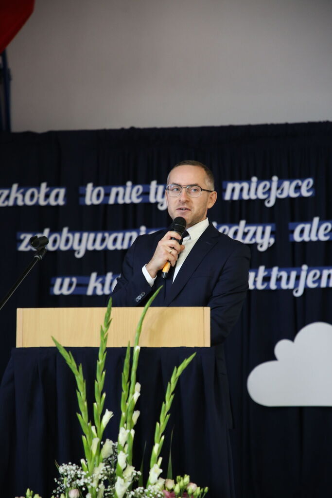 Otwarcie nowego budynku szkoły w Jakubowicach Konińskich