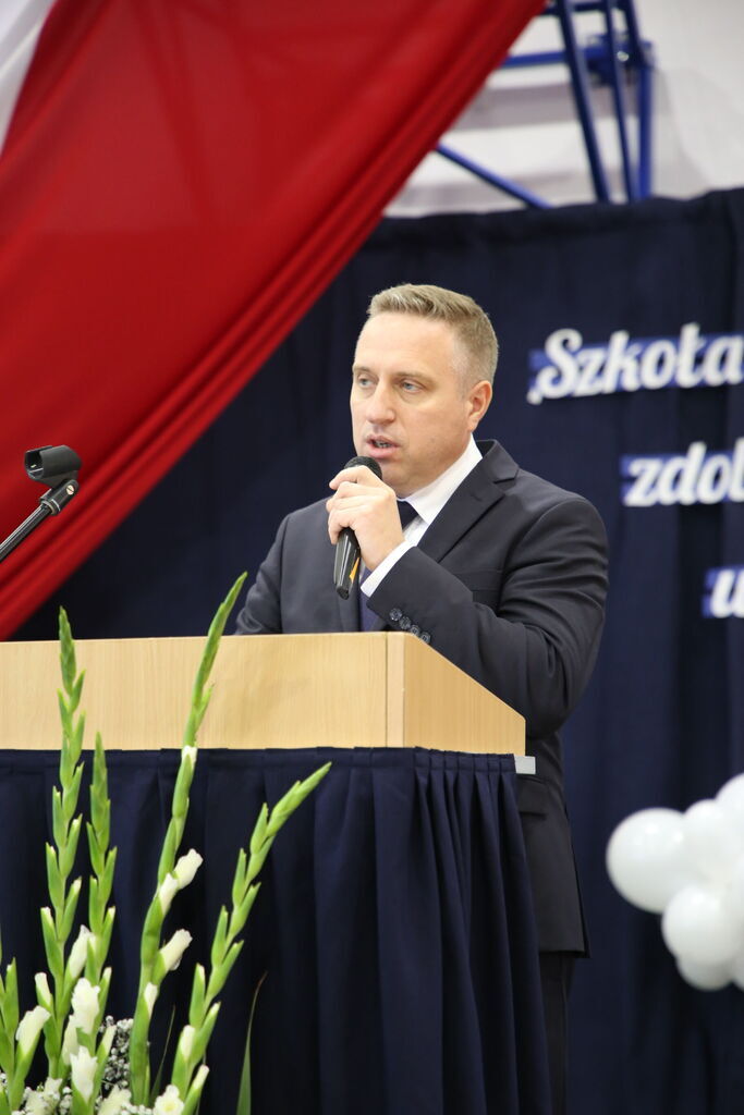 Otwarcie nowego budynku szkoły w Jakubowicach Konińskich