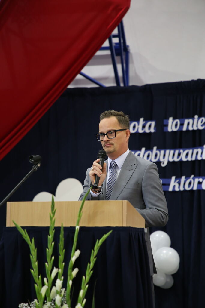 Otwarcie nowego budynku szkoły w Jakubowicach Konińskich