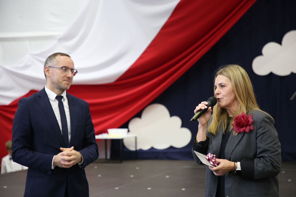 Otwarcie nowego budynku szkoły w Jakubowicach Konińskich