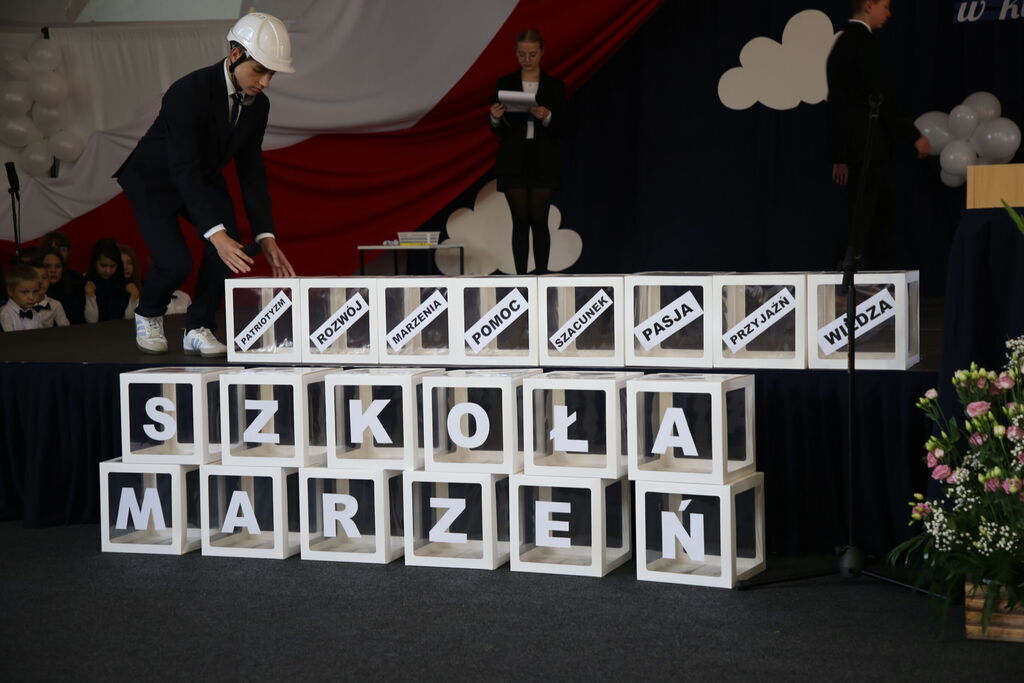 Otwarcie nowego budynku szkoły w Jakubowicach Konińskich