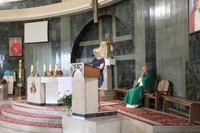 Msza Św. odprawiona w kościele Parafialnym w Wólce 