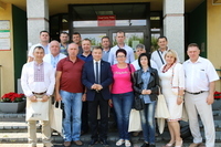 Goście z Ukrainy z wizytą u Pana Wójta