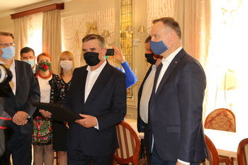 Spotkanie z Prezydentem RP Andrzejem Dudą