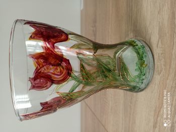 wazon ręcznie malowany przez Seniorów