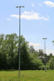 Zakończona została budowa oświetlenia na boisku treningowym na działce nr 740 w miejscowości Pliszczyn.