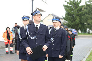 Uroczyste ślubowanie Młodzieżowej Drużyny Pożarniczej w Łuszczowie