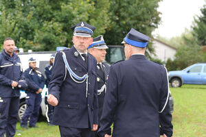 Uroczyste ślubowanie Młodzieżowej Drużyny Pożarniczej w Łuszczowie