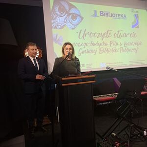 Otwarcie nowego budynku filii w Łuszczowie Gminnej Biblioteki Publicznej