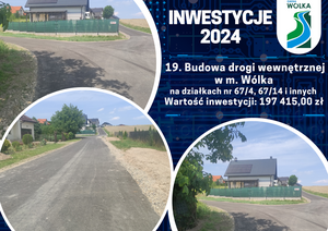 Podsumowanie najważniejszych inwestycji gminnych w 2024 roku!