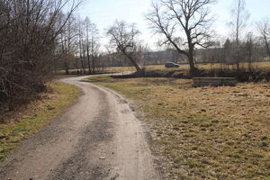 Budowa mostu nad rzeką Ciemięga w miejscowości Pliszczyn