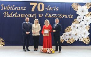 70-lecie Szkoły Podstawowej w Łuszczowie oraz otwarcie sali gimnastycznej
