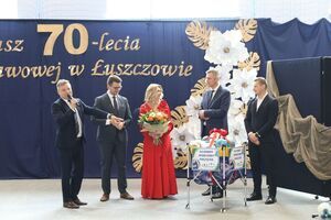 70-lecie Szkoły Podstawowej w Łuszczowie oraz otwarcie sali gimnastycznej