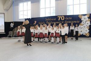 70-lecie Szkoły Podstawowej w Łuszczowie oraz otwarcie sali gimnastycznej