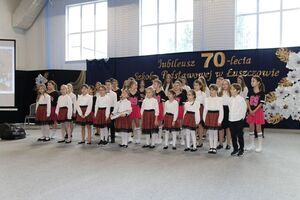 70-lecie Szkoły Podstawowej w Łuszczowie oraz otwarcie sali gimnastycznej
