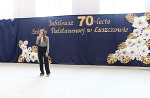 70-lecie Szkoły Podstawowej w Łuszczowie oraz otwarcie sali gimnastycznej
