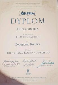 Mieszkaniec naszej Gminy – Damian Bieniek – odnosi kolejne sukcesy na międzynarodowej scenie filmowej!