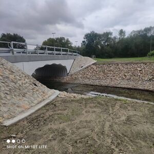 Zakończona inwestycja: Budowa mostu nad rzeką Ciemięga wraz z dojazdami w Pliszczynie
