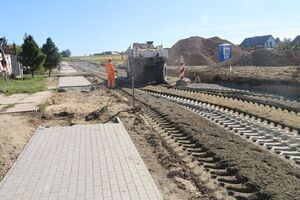 Budowa dróg w miejscowościach Długie, Turka i Biskupie Kolonia – aktualny stan prac