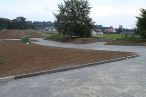 Zakończona inwestycja – budowa parkingu wraz z drogą dojazdową przy Zespole Szkolno-Przedszkolnym w miejscowości Kolonia Pliszczyn (gmina Wólka)