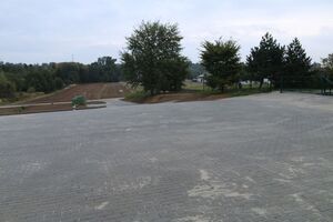 Zakończona inwestycja – budowa parkingu wraz z drogą dojazdową przy Zespole Szkolno-Przedszkolnym w miejscowości Kolonia Pliszczyn (gmina Wólka)