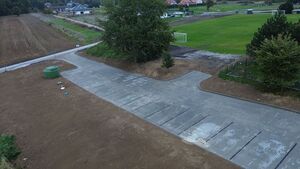 Zakończona inwestycja – budowa parkingu wraz z drogą dojazdową przy Zespole Szkolno-Przedszkolnym w miejscowości Kolonia Pliszczyn (gmina Wólka)