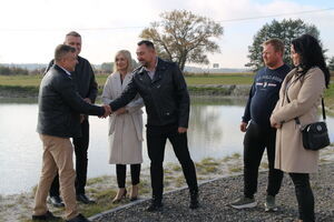 Wicemarszałek Województwa Lubelskiego z wizytą w Gminie Wólka