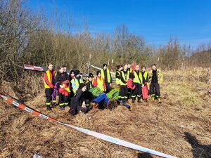 Manewry poszukiwawcze i ćwiczenia zgrywające służb ratowniczych w Gminie Wólka