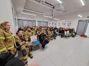 Manewry poszukiwawcze i ćwiczenia zgrywające służb ratowniczych w Gminie Wólka