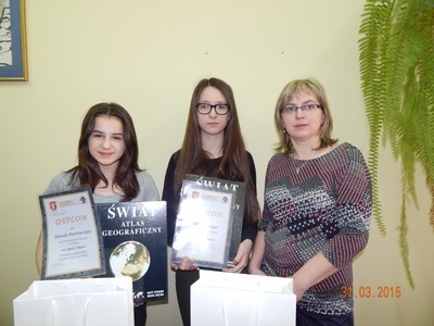 Konkurs o tematyce ekologicznej - osiągnięcia uczniów Gimnazjum Publicznego w Jabłonnie