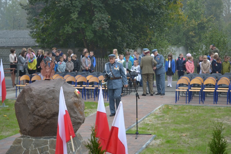 
                                                       Odsłonięcie pomnika w Samoklęskach
                                                