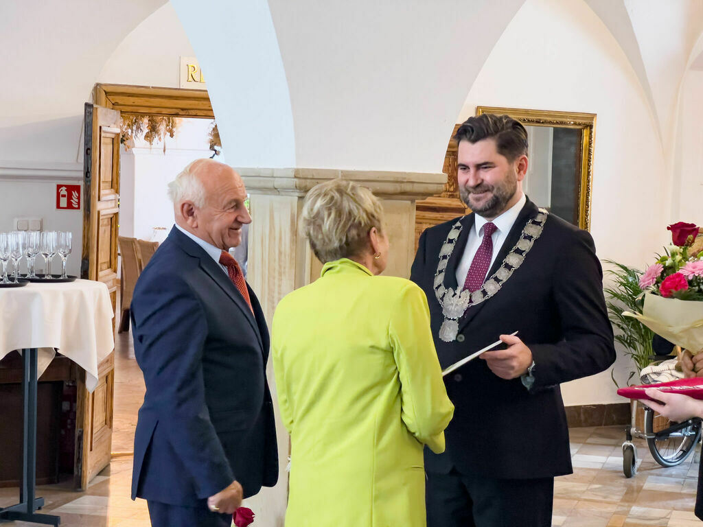 Wręczenie medali za Długoletnie Pożycie Małżeńskie