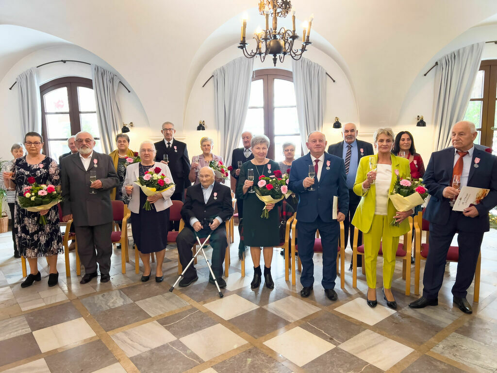 Wręczenie medali za Długoletnie Pożycie Małżeńskie