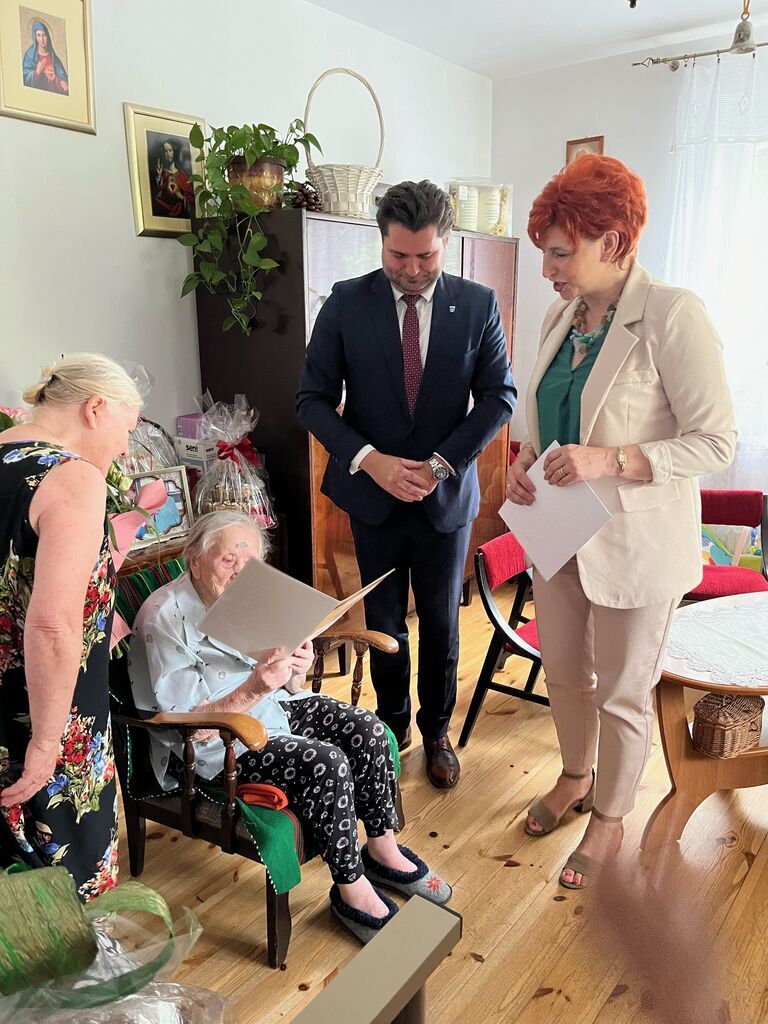 100 rocznica urodzin pani Wandy Rodzik