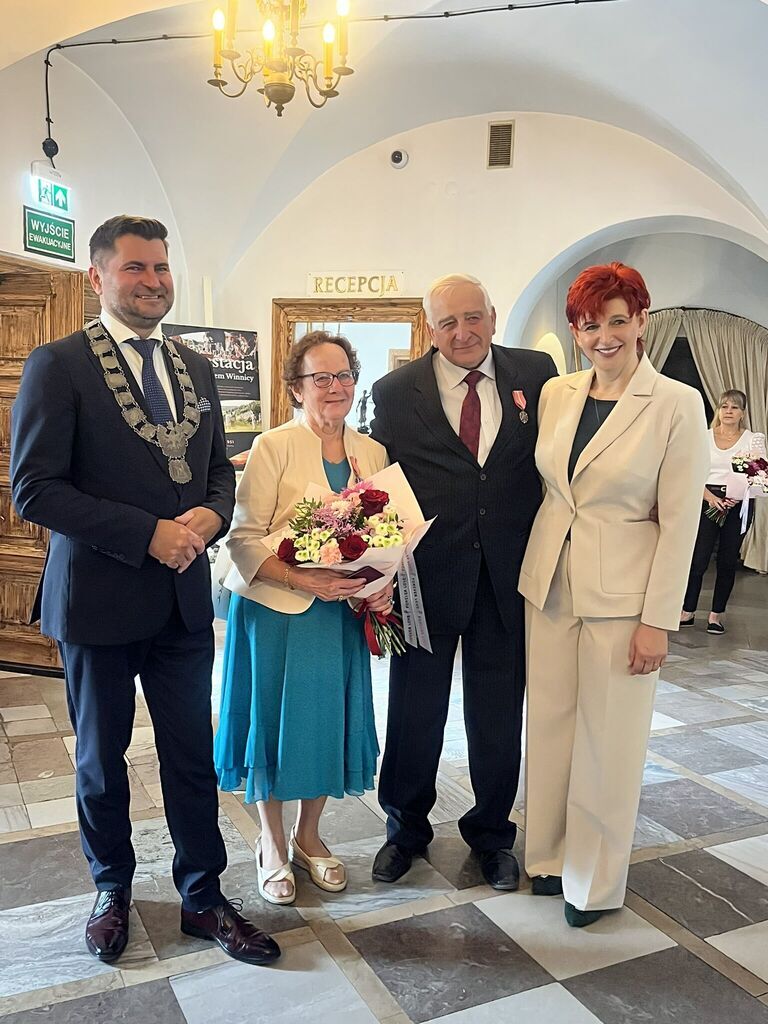 Uroczystość wręczenia Medali za Długoletnie Pożycie Małżeńskie