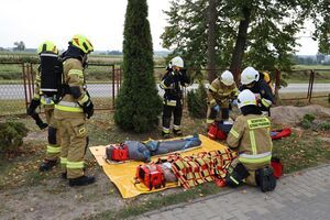 Ćwiczenia zgrywające w OSP Gózd