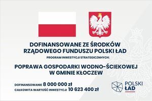 Poprawa gospodarki wodno – ściekowej w gminie Kłoczew