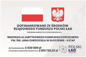 Renowacja kościoła pw. św. Jana Chrzciciela w Kłoczewie