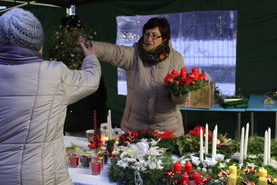 Rozświetlenie choinki w Brance u Opavy