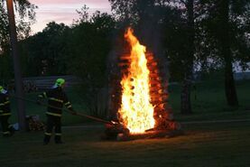 Pochód z lampionami oraz pokazy strażackie w Gminie Branka u Opavy