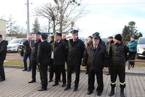 2024-12-18 Przekazanie nowego samochodu ratowniczo - gaśniczego dla OSP Pogrzebień