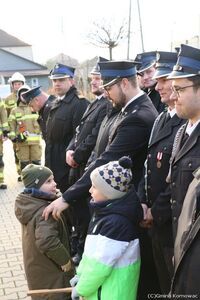 2024-12-18 Przekazanie nowego samochodu ratowniczo - gaśniczego dla OSP Pogrzebień