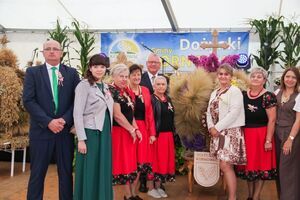 2025-09-14 Dożynki Gminy Kornowac w Pogrzebieniu