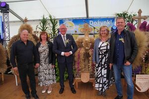 2025-09-14 Dożynki Gminy Kornowac w Pogrzebieniu