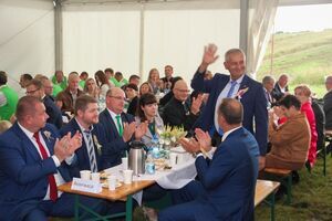 2025-09-14 Dożynki Gminy Kornowac w Pogrzebieniu
