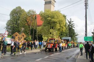2025-09-14 Dożynki Gminy Kornowac w Pogrzebieniu