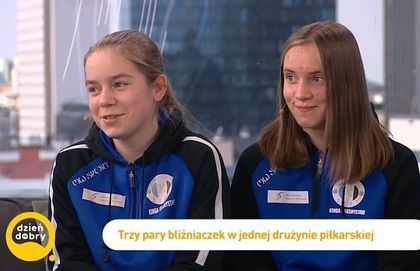 Bliźniaczki w KKS Kinga Krasnystaw 